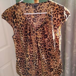 Cheetah blouse